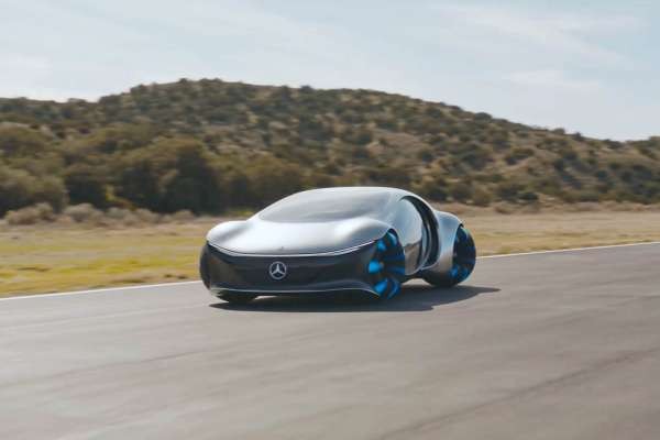 [Video] Chiếc Mercedes-Benz Vision AVTR hoạt động thực tế, không vô-lăng, không nút bấm