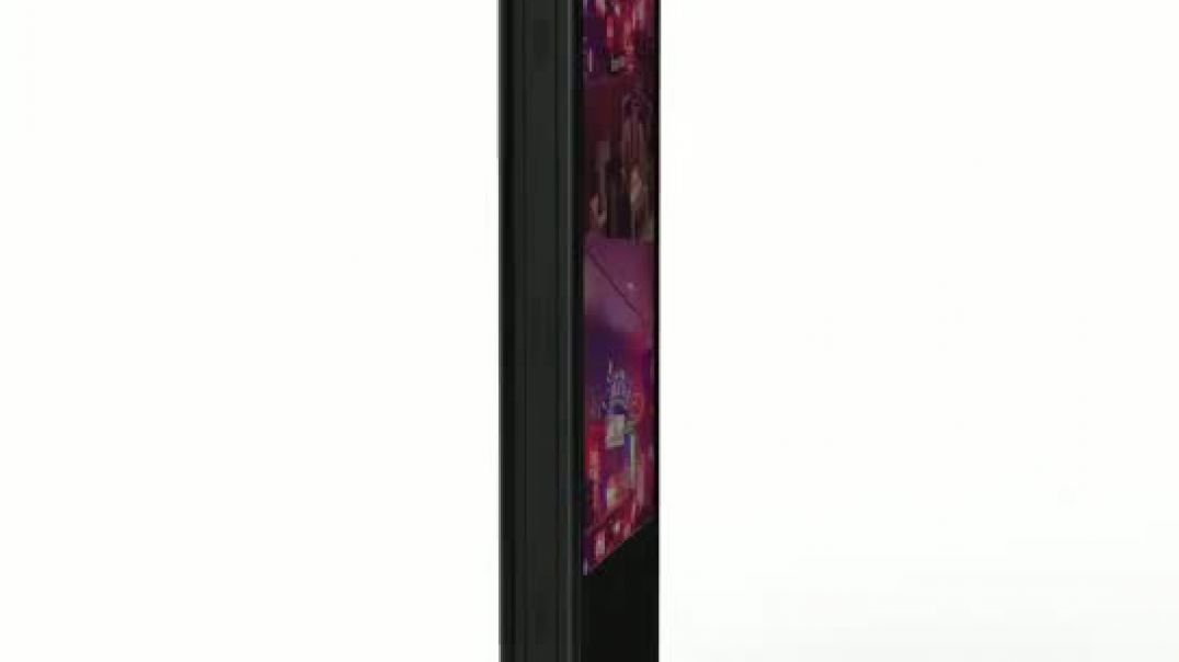 LG - Indoor Floor standing IR Touch screen All in One LCD advertising display