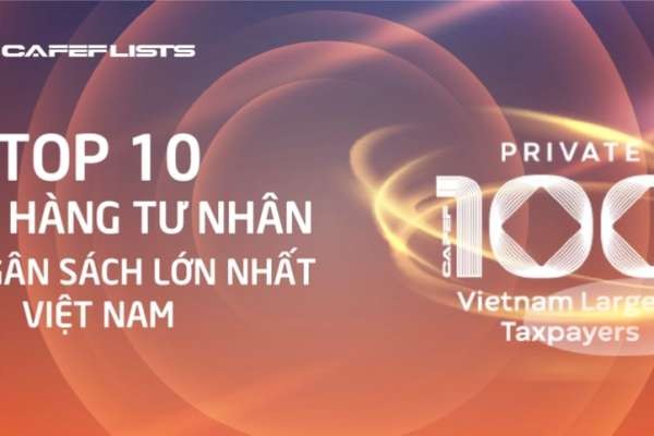 Công bố 10 Ngân hàng tư nhân nộp ngân sách lớn nhất Việt Nam