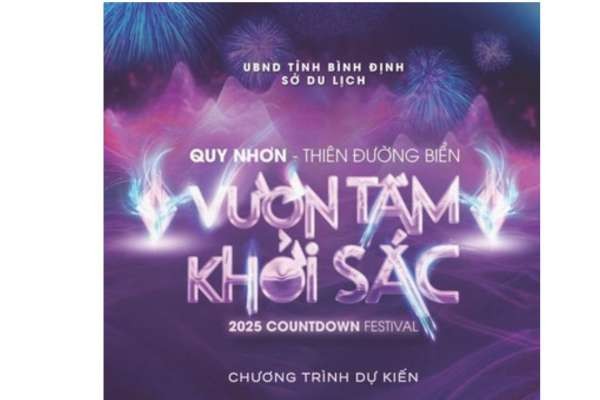 BÌNH ĐỊNH LÊN KẾ HOẠCH TỔ CHỨC COUNTDOWN TẾT DƯƠNG LỊCH 2025