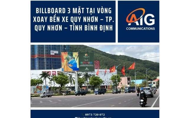 BÙNG NỔ HIỆU QUẢ QUẢNG CÁO TẠI VÒNG XOAY BẾN XE QUY NHƠN – CƠ HỘI VÀNG CHO THƯƠNG HIỆU CỦA BẠN!