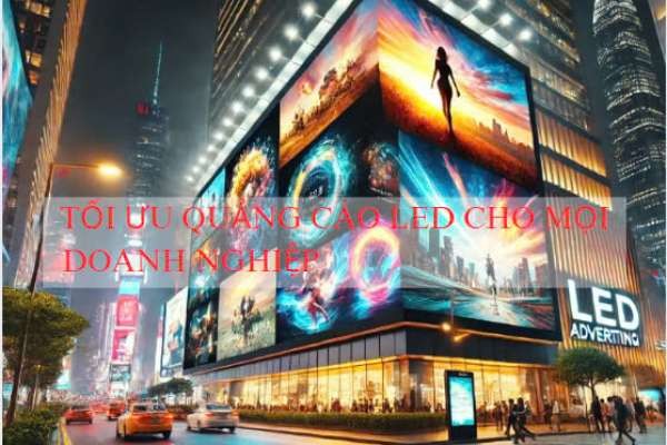 TỐI ƯU QUẢNG CÁO LED CHO MỌI DOANH NGHIỆP